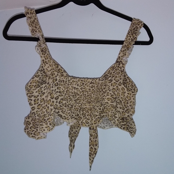 Spell designs frankie crop top cheetah S leopard - Picture 12 of 14